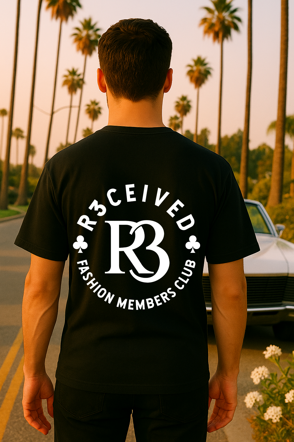 R3 Clover Fashion Members Club  Oversized Shirt