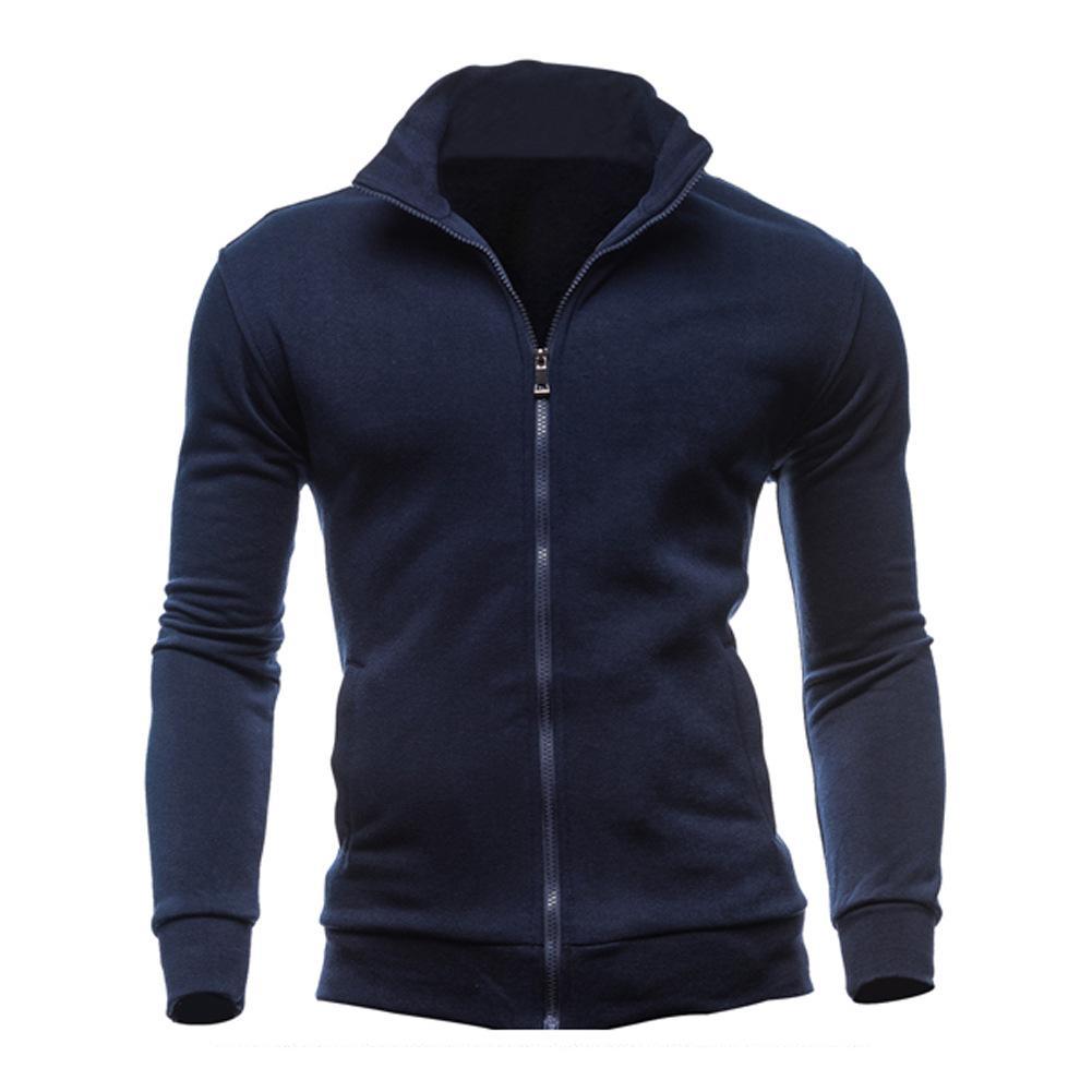 R3, Fashion Members club Turtleneck Full Zip Men Fashion - R3ceived
