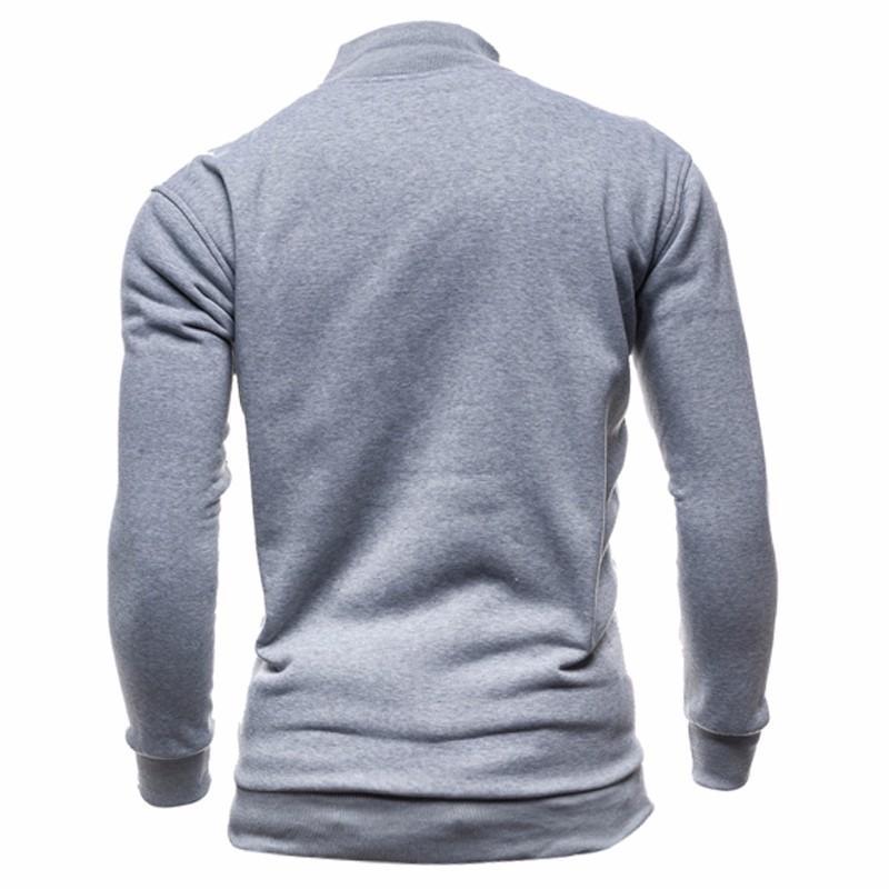 R3, Fashion Members club Turtleneck Full Zip Men Fashion - R3ceived
