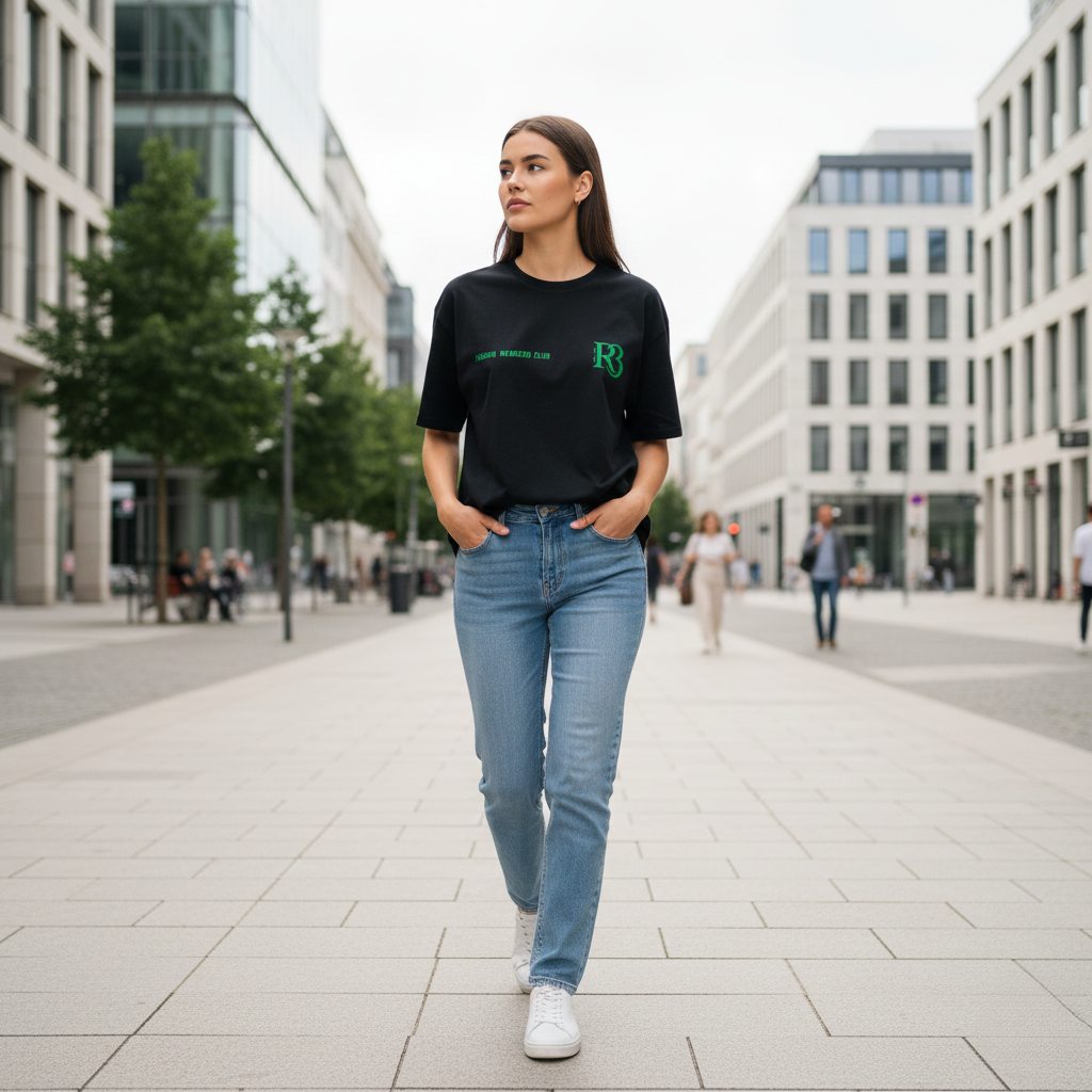 R3ceived Fashion Members club  Oversized Shirt