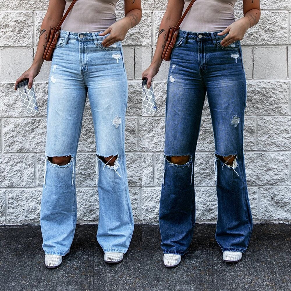 R3 Fashion members club Women's High Waist Vintage denim jeans R3ceived - R3ceived