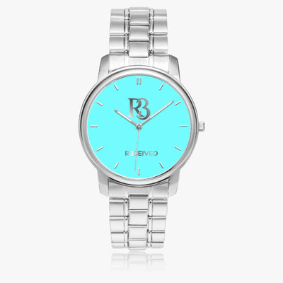R3, abundance Stainless Steel Quartz Watch R3ceived