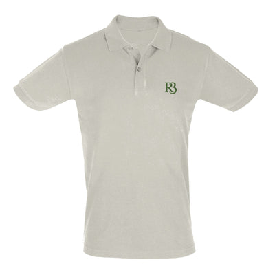 R3ceived Fashion Members Club Polo for Men Stylish Green Logo Design