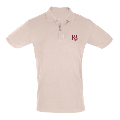 R3ceived Fashion Members Club Polo for Men Pink logo