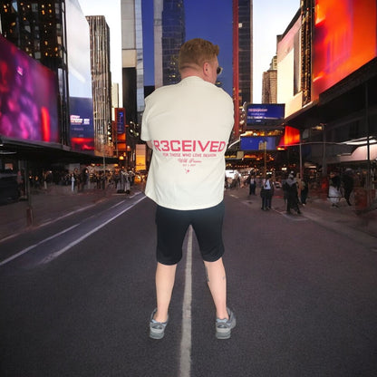 R3ceived Fashion members club Oversized Shirt