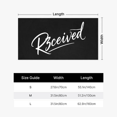 R3ceived signature Beach Towel - S/M/L