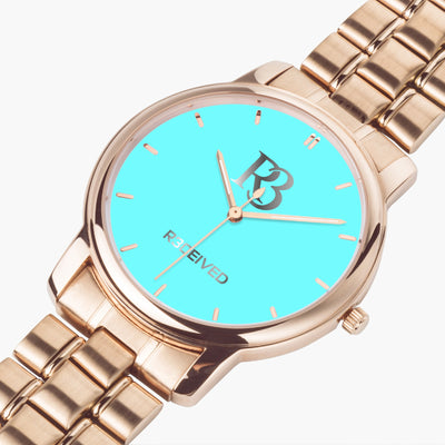 R3, abundance Stainless Steel Quartz Watch R3ceived