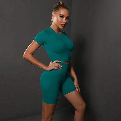 R3ceived, yoga fitness two-piece set - R3ceived