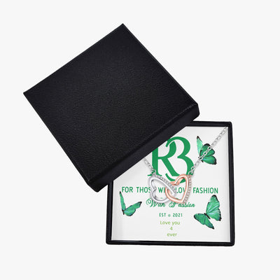 R3 Love you 4 ever Hearts Necklace , the perfect gift.