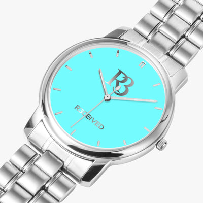R3, abundance Stainless Steel Quartz Watch R3ceived