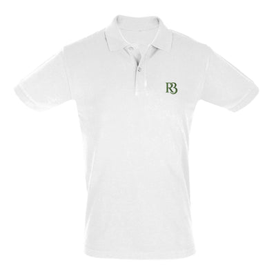 R3ceived Fashion Members Club Polo for Men Stylish Green Logo Design
