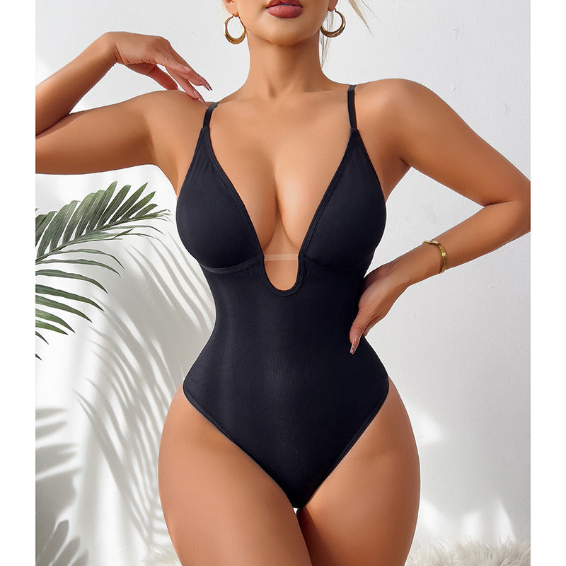 Allure Deep V Bodysuit