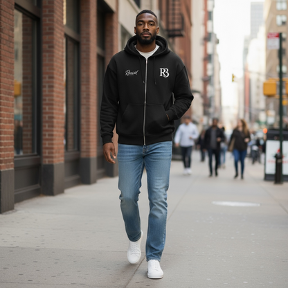 Put God First Zipper Hoodie – R3CEIVED Faithwear signature Edition