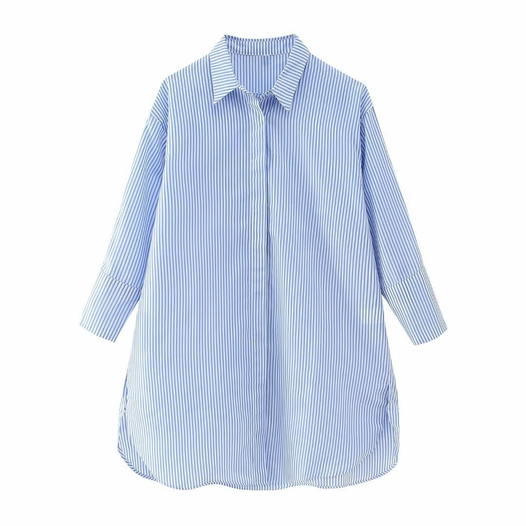 R3ceived Versatile  Simple Loose fit Polo Shirt For Women - R3ceived