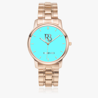 R3, abundance Stainless Steel Quartz Watch R3ceived