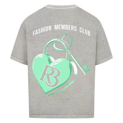 Key to my heart (Green) Oversized Fashion Members Club