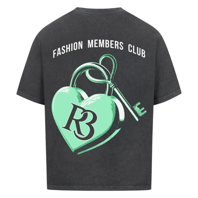Key to my heart (Green) Oversized Fashion Members Club