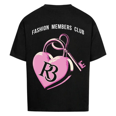 R3, Key to my heart Oversized Shirt Fashion members club