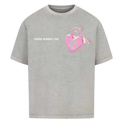 R3, Key to my heart Oversized Shirt Fashion members club