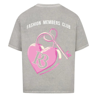 R3, Key to my heart Oversized Shirt Fashion members club