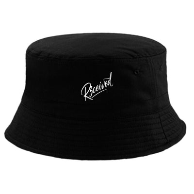 R3ceived signature Bucket Hat