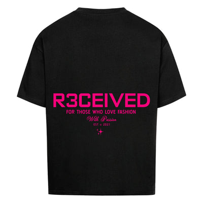R3ceived Fashion members club Oversized Shirt