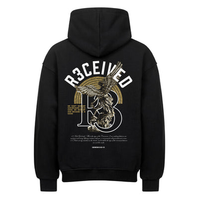 R3ceived Genesis Oversized Hoodie The Rainbow