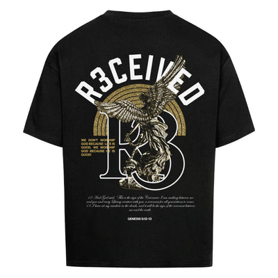 R3ceived Genesis 9:12-13 Oversized Shirt
