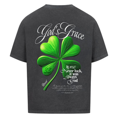 R3ceived God's Grace Oversized Shirt For him and for her