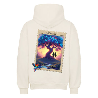 R3ceived, Garden of Eden Oversized Streetwear Hoodie.