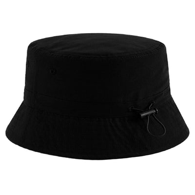 Black Bucket Hat – The Beauty & The Rose Edition (Pink)