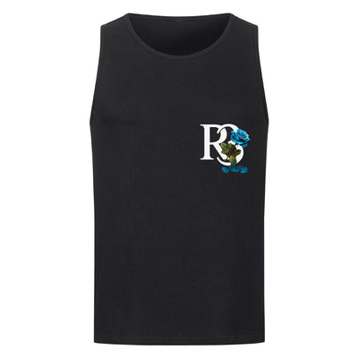 Beauty and the Rose – R3CEIVED Sleeveless Tanktop Sky blue rose