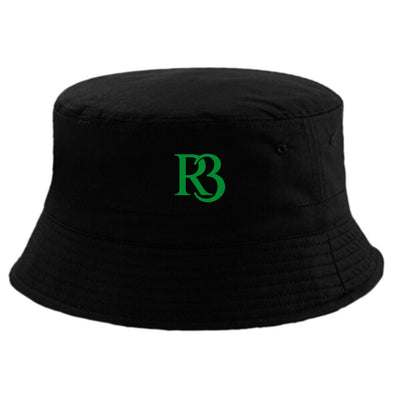 R3 Bucket Hat - Noir Edition (Green Logo)