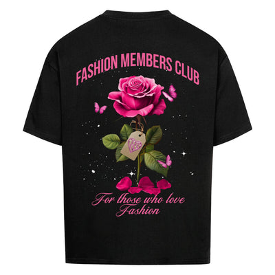 Beauty and the Rose – R3CEIVED Fashion Members Club Edition Pink rose  white diamond stars