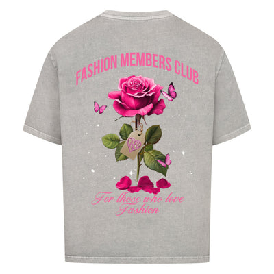 Beauty and the Rose – R3CEIVED Fashion Members Club Edition Pink rose  white diamond stars