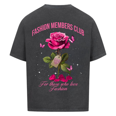 Beauty and the Rose – R3CEIVED Fashion Members Club Edition Pink rose  white diamond stars