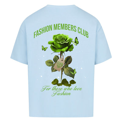 Beauty and the Rose – R3CEIVED Fashion Members Club Edition Green rose white diamond stars