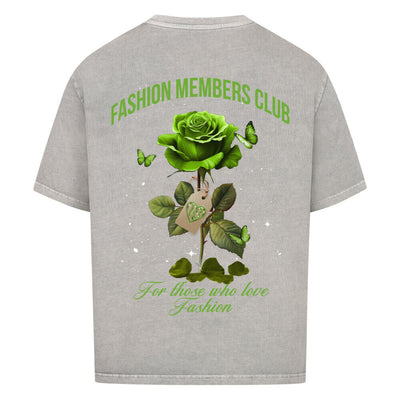 Beauty and the Rose – R3CEIVED Fashion Members Club Edition Green rose white diamond stars