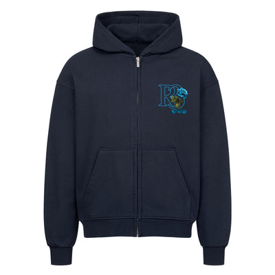 Beauty and the Rose , R3CEIVED zipper hoodie (Fashion Members Club edition.