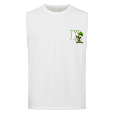 Beauty and the Rose – Green Rose starrdust Edition (Sleeveless Oversized Tee)
