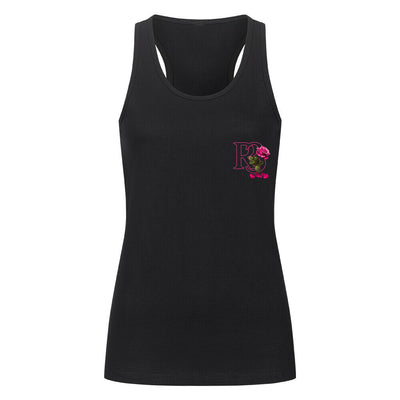 Beauty and the Rose – Pink Rose stardust Edition (Classic Women’s Tank Top)
