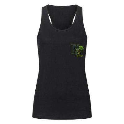 Beauty and the Rose – Green Rose Edition (Classic Women’s Tank Top) (PETA approved vegan)