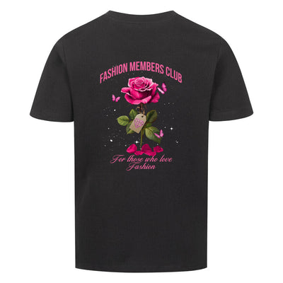 Beauty and the Rose – Pink Rose stardust Edition (Girls Premium Organic T-Shirt)