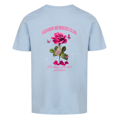 Beauty and the Rose – Pink Rose stardust Edition (Girls Premium Organic T-Shirt)