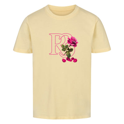 Beauty and the Rose – Pink Rose stardust Edition (Girls Premium Organic T-Shirt)