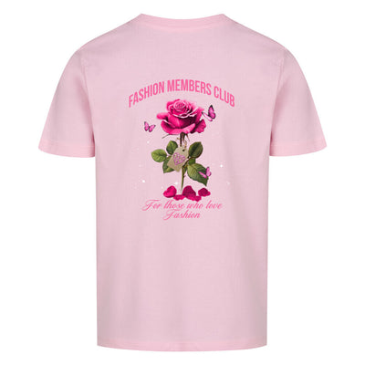 Beauty and the Rose – Pink Rose stardust Edition (Girls Premium Organic T-Shirt)
