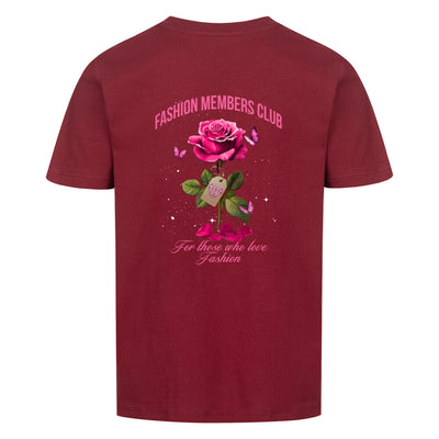 Beauty and the Rose – Pink Rose stardust Edition (Girls Premium Organic T-Shirt)