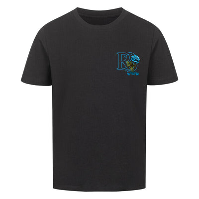 Beauty and the Rose – Sky Blue rose stardust Edition (Jongens Premium Organic T-Shirt)
