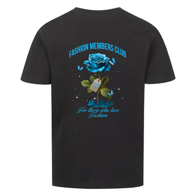 Beauty and the Rose – Sky Blue rose stardust Edition (Jongens Premium Organic T-Shirt)