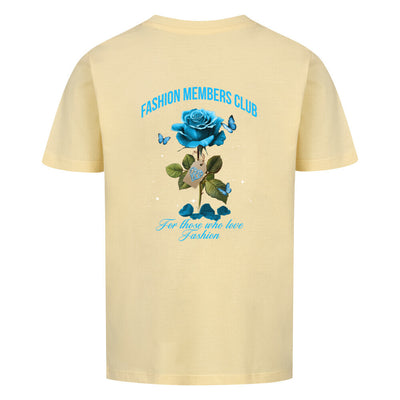 Beauty and the Rose – Sky Blue rose stardust Edition (Jongens Premium Organic T-Shirt)